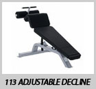 113 Adjustable Decline Bench
