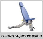 CF-3160 Flat, Incline Bench