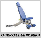 CF-3165 Super Flat, Incline Bench